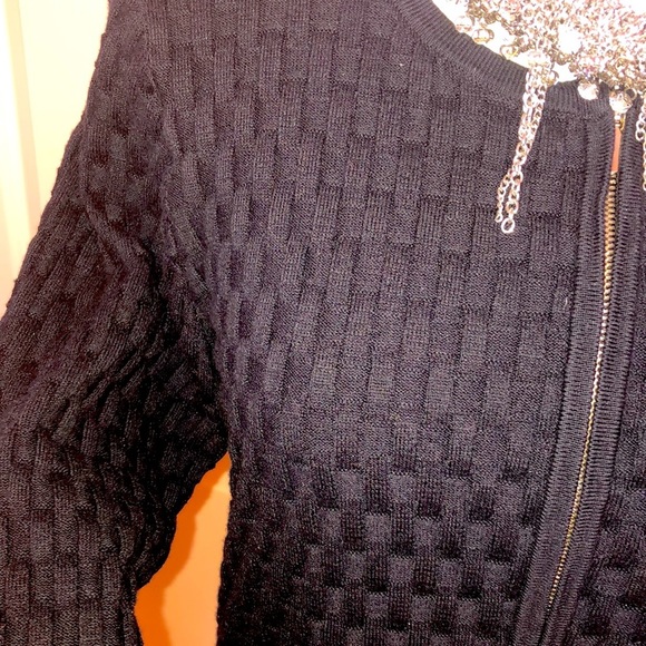 Ann Taylor Factory Zip up sweater - Picture 2 of 6